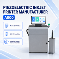 Imprimante jet d'encre industrielle automatique UV piézoélectrique 600 DPI pour codes QR, codes-barres, dates et lots – Machine d'impression de données variables