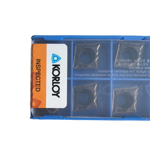 Insertos de Carburo Korloys CCMT120408-HMP PC9030, Insertos de Torneado Originales para Herramientas de Torno CNC - Product Image 1