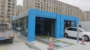 מכונת מכונת מנהרה כפולה ייבוש יעיל מפחית הצורך לגעת ידני הגדלת מהירות יציאת הלקוח - Product Image 5