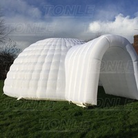 Tente de maison gonflable géante, personnalisée, pour piscine, pour fête/prix, structure de construction, blanche pour mariage, m