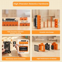 Kit de Construcción de Modelo de IA Grande Hiwonder DaDablock, con ESP32, Compatible con Scratch y Python, Interacción por Voz y Visión