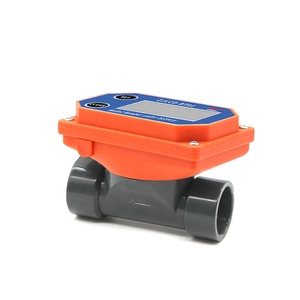 Đồng hồ đo lưu lượng nước không dây PVC kết nối nước 5-100l/Gal/m3/qts ZJPVC-BT01-DN15 Cảm biến lưu lượng nước thải - Product Image 4