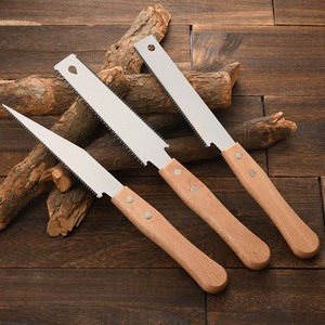 Sierra de Jardín Premium con Hoja de Acero SK5, Corte Transversal, Corte Longitudinal, Estilo Japonés, Mini Sierra Manual, Sierra de Tracción, Flexible, para Trabajos de Madera, Bricolaje - Product Image 6