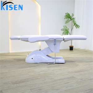 Kisen Personalized Custom Electric Facial Chair Bed Beauty Salon Bed Massage <b>Table</b> Electric Recliner Esthetician Bed for Medical - Product Image 4
