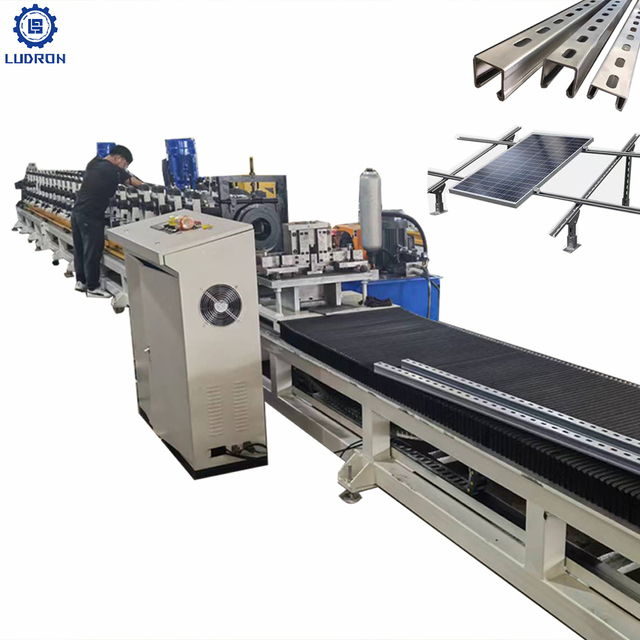 Solar Panel Manufacturing Plant Solar Panels Making Machine Plant C Unitrut Solar Panel Mounting Bracket Roll Forming Machine
