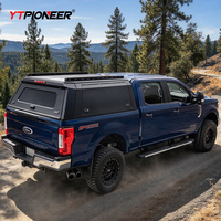 YTPIONEER 2017 2022 Ford F250 F350 Super Duty Hardtop en alliage d'aluminium pour pick-up, auvent imperméable, coque de camping pour camion