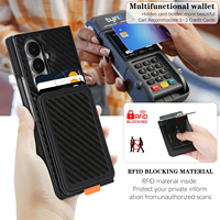Casing Dompet Pengisi Daya Nirkabel untuk Samsung Galaxy S24/A35/A55/A56/A36