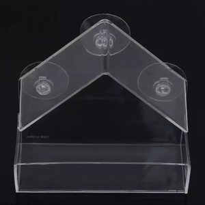 Transparentes Glasfenster Betrachten Vogel häuschen Hängende Absaugung Ali menta dor Adsorption Haustyp Vogel häuschen - Product Image 6