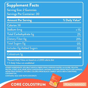 Gomitas de Calostro Core OEM, <span class=keywords><strong>Vitaminas</strong></span> Premium de Pastoreo <span class=keywords><strong>para</strong></span> <span class=keywords><strong>la</strong></span> Salud Intestinal, Inmunidad, <span class=keywords><strong>Cabello</strong></span> <span class=keywords><strong>y</strong></span> <span class=keywords><strong>Piel</strong></span> <span class=keywords><strong>para</strong></span> Adultos - Product Image 4