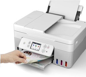 เครื่องพิมพ์อิงค์แทงค์ไร้สายออลอินวัน Canon G4881 พิมพ์สองหน้าอัตโนมัติ ถ่ายเอกสารและสแกน สำหรับธุรกิจและบ้าน ปริมาณการพิมพ์สูง Canon G4 - Product Image 4