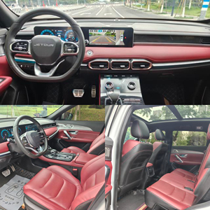 Chery Jetour X70 PLUS <span class=keywords><strong>2022</strong></span> 1.5T/1.6T Turbo Automático SUV Mediano 197 Caballos de Fuerza Techo Solar Panorámico Oscuro Izquierdo Cuero Metal Gasolina - Product Image 3