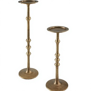 Support à bougies en fer moderne, décoration de la maison, design fantaisie de Noël, durable, fait à la main, pour la décoration de table, maison, hôtel, restaurant - Product Image 2