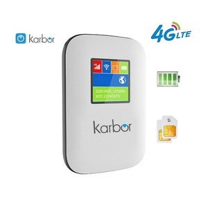 Karbor Xách Tay 4G Mini Di Động Hotspot 150Mbps LTE 4G Wifi Modem Router Không Dây Với Chức Năng Vpn Và Pin Cho SOHO - Product Image 2