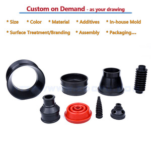 Tùy chỉnh đúc hấp thụ cao su ống thổi bụi che linh hoạt cao su tổng hợp Silicone cao su rammer dưới đây - Product Image 4