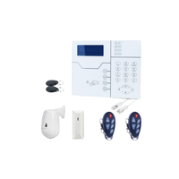 Sistem Alarm Rumah EU Focus WiFi/GSM/4G, ABS, Sirene 85dB & Strobo 100dB, Kontrol Jarak Jauh via Aplikasi, Dukungan Multi-Bahasa