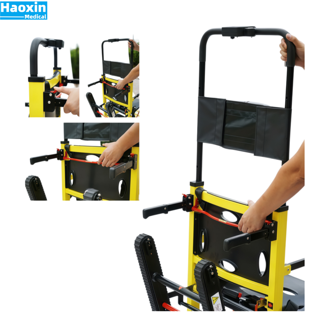 Foldable Lightweight Electric Stair Climbing Wheelchair Portable Motorized Wheelchair with Lithium Battery