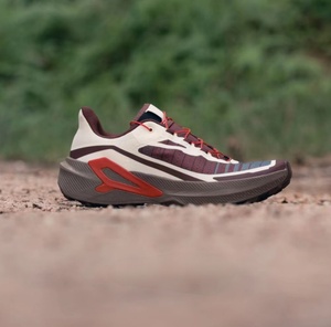 Chaussures de course sur sentier unisexes à blocs de couleur en mesh, semelle extérieure en caoutchouc antidérapante, lacets, chaussures de sport pour la randonnée en montagne et le trekking en plein air - Product Image 1