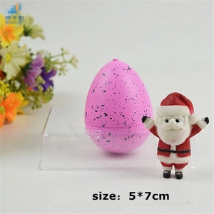 Œufs de dinosaures magiques à faire éclore et grandir, série de Noël, jouets fantaisie de Père Noël à faire grandir avec de l'eau, jouets éducatifs pour enfants, cadeaux - Product Image 4