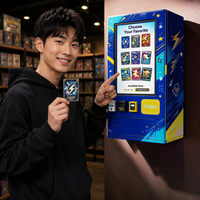Distributeur automatique d'anime avec SDK, gestion cloud, conforme ADA, mural, pour cartes à collectionner, figurines et accessoires