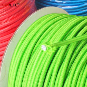 Рулон цветной круглой эластичной веревки (резинки) из полиэстера, толщиной <span class=keywords><strong>1</strong></span>-20 мм - Product Image 2