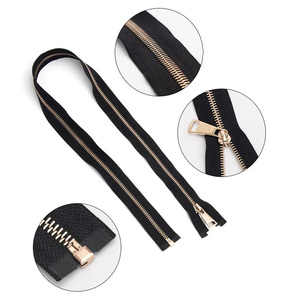 Haute qualité # 3 # 5 # 7 # 8 # 10 Fermetures <span class=keywords><strong>éclair</strong></span> métalliques personnalisées <span class=keywords><strong>pour</strong></span> vêtements, dents dorées et argentées, <span class=keywords><strong>pour</strong></span> vestes, 50 <span class=keywords><strong>cm</strong></span>, 60 <span class=keywords><strong>cm</strong></span>, <span class=keywords><strong>70</strong></span> <span class=keywords><strong>cm</strong></span> - Product Image 1