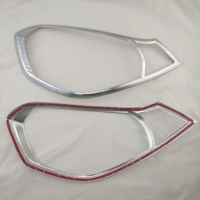 Accessoires de voiture chromés de haute qualité pour Nissan AD VAN 2006, cache-phare en plastique ABS, garniture de phare