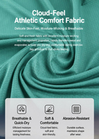 Chemises de sport pour hommes à logo OEM personnalisé, légères, anti-humidité, pour la course à pied et l'entraînement, à manches courtes, col montant, demi-zip, athlétiques