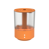 Humidificateur d'air ultrasonique portable de bureau intelligent à refroidissement par eau, pulvérisation de brume, grande capacité de 3 L, 2 vitesses réglables pour la maison