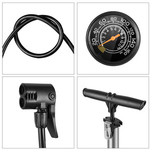 <span class=keywords><strong>Pompe</strong></span> à pied pour vélo WEST BIKING Coo160PSI avec manomètre <span class=keywords><strong>haute</strong></span> <span class=keywords><strong>pression</strong></span>, accessoires de cyclisme, gonfleur d'air, valve Presta et Schrader, <span class=keywords><strong>pompe</strong></span> pour vélo de route et <span class=keywords><strong>VTT</strong></span> - Product Image 2