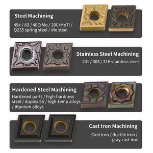 SITELUN High Turning Inserts CNMG TNMG <b>Lathe</b> <b>Tools</b> for Metal Machining Wholesale - Product Image 3