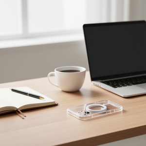 Funda Transparente con Anillo Magnético para iPhone - Product Image 3
