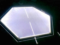 Paire de cadres photo A2, A3, A4, cristal led ultra-fin, boîte lumineuse