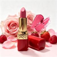 Rouge à lèvres mat personnalisé vegan, résistant à l'eau, longue tenue, couleurs nude personnalisées, 3,5 g, OEM/ODM, marque privée