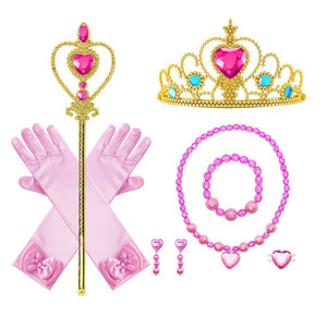 Vestido de Manga Larga para Niñas, Disfraz de Princesa Aurora, <span class=keywords><strong>Bella</strong></span> <span class=keywords><strong>Durmiente</strong></span>, para Cumpleaños, Carnaval, Halloween, Cosplay, Película de Televisión - Product Image 4