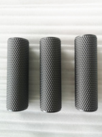 Rouleau en aluminium moleté embossé BT06 |   Fabrication OEM de rouleaux de texture industrielle à motif de points de diamant personnalisés