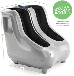 Elektrische Körper massage Entlasten Sie schmerzende Füße Tief kneten Vibration Rollt herapie Shiatsu beheiztes Bein Fuß Waden massage gerät - Product Image 4