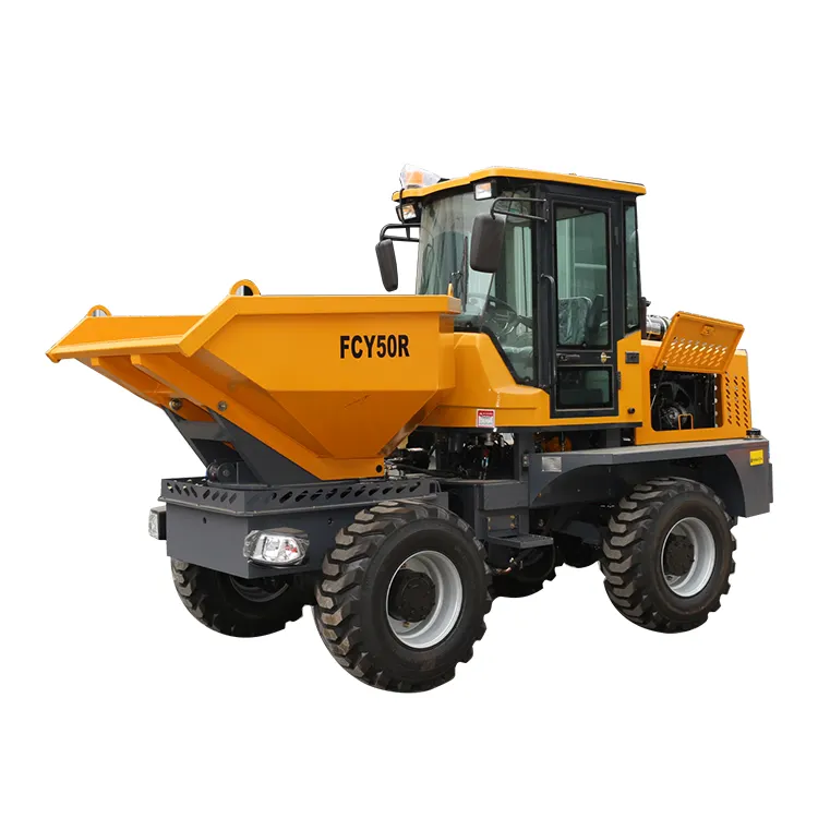 Desain baru Fcy50r 5.0ton situs Dumper truk kualitas tinggi 5 Ton Fcy50r situs Dumper untuk dijual dengan harga menarik