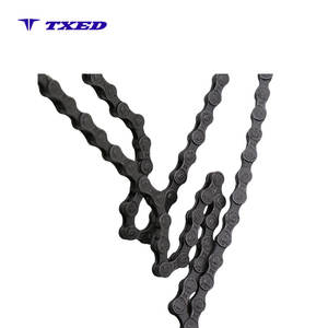 <span class=keywords><strong>Cadena</strong></span> <span class=keywords><strong>de</strong></span> <span class=keywords><strong>Bicicleta</strong></span> <span class=keywords><strong>de</strong></span> Montaña Guimeng <span class=keywords><strong>de</strong></span> Alto Rendimiento y Durabilidad, Acero Z8.3GYGY <span class=keywords><strong>para</strong></span> Cambio <span class=keywords><strong>de</strong></span> Marchas 1/2"x3/32"x116L CN TIA - Product Image 3