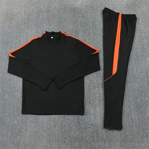 Autumn Winter Jersey Soccer Apparel Training Uniform 26/27 Nederlanden Half Zipper Long Sleeve Sportswear Soccer Training Suit - Product Image 3