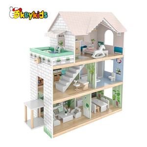 Casa <span class=keywords><strong>de</strong></span> <span class=keywords><strong>Muñecas</strong></span> <span class=keywords><strong>de</strong></span> Madera en Miniatura Personalizada <span class=keywords><strong>de</strong></span> Fábrica para Niñas <span class=keywords><strong>con</strong></span> <span class=keywords><strong>Ascensor</strong></span> W06A470 - Product Image 1