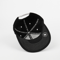 Casquette Snapback en Coton à 6 Panneaux, Logo Brodé 3D Personnalisé, Visière Plate, Style Hip Hop, Casquette Ajustable Unisexe, Vêtement d'Extérieur
