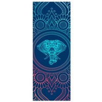 Tigerwings Vente en gros de haute qualité Tapis de fitness antidérapants écologiques Tapis de yoga en daim et caoutchouc naturel