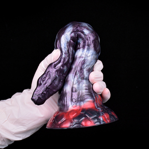 Mỏng đầu dày cơ thể đầy màu sắc Silicone dildo Amazon nhà sản xuất bán buôn dành cho người lớn quan hệ tình dục sản phẩm - Product Image 5