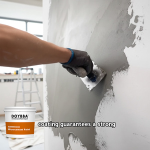 <span class=keywords><strong>Peinture</strong></span> microciment Revêtement acrylique pour murs intérieurs <span class=keywords><strong>Kit</strong></span> pour entrepreneurs Revêtement en ciment liquide en vrac avec assistance technique - Product Image 1