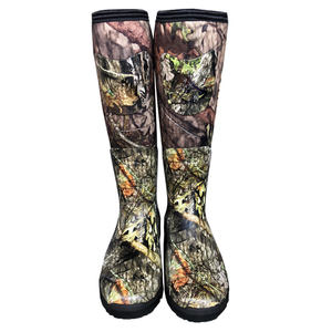 2020 <span class=keywords><strong>homme</strong></span> Imperméable À L'eau Résistant à L'usure Glace <span class=keywords><strong>Chasse</strong></span> En Caoutchouc Wellington Néoprène Camo Bottes - Product Image 3