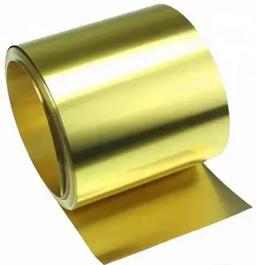 0.3-3MM ท่อทองแดงแผ่นทองแดงตกแต่งแผ่นทองเหลืองตกแต่ง