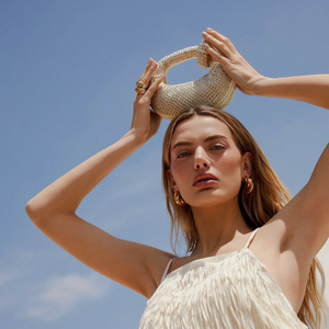 2026 ट्रेंडी फैशन थोक हैंडबैग महिला निर्माता ओम डिजाइनर एकल कंधे पोर्टेबल ट्रैवल पार्टी क्लच टोट बैग बैग - Product Image 3