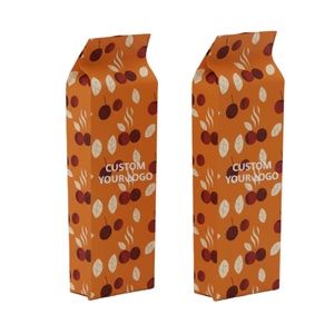 Sachets de café en aluminium imprimés sur mesure, anti-lumière, thermoscellables, OEM, faible MOQ 500 pièces pour les torréfacteurs de café spécialisé aux États-Unis - Product Image 1