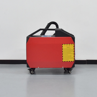 Machine de nettoyage au laser à fibre de marque MAX JPT avec technologie de refroidissement par air intelligente pour le nettoyage des résidus de suie et des dommages causés par le feu