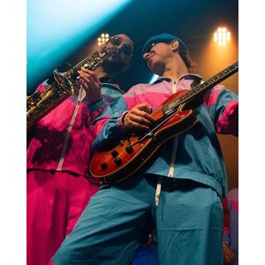 Ensemble de survêtement réversible personnalisé années 80 pour hommes et femmes, costume hip-hop 2 pièces, veste coupe-vent à manches longues unisexe pour adultes - Product Image 6